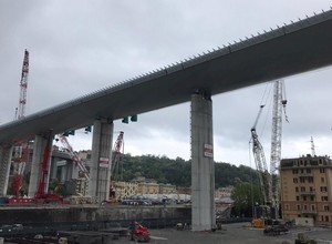 Katastrofa na autostradzie A10 w Genui – wiadukt już odbudowany