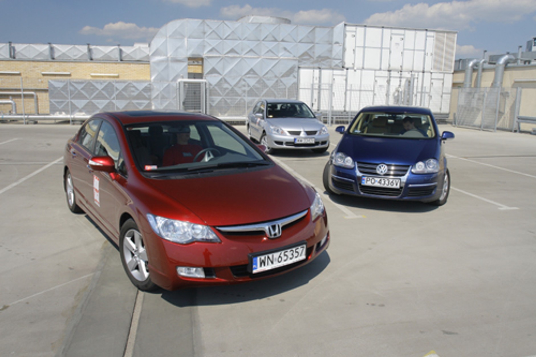 Honda Civic, Mittsubishi Lancer, VW Jetta -  Niby takie same, a jednak inne