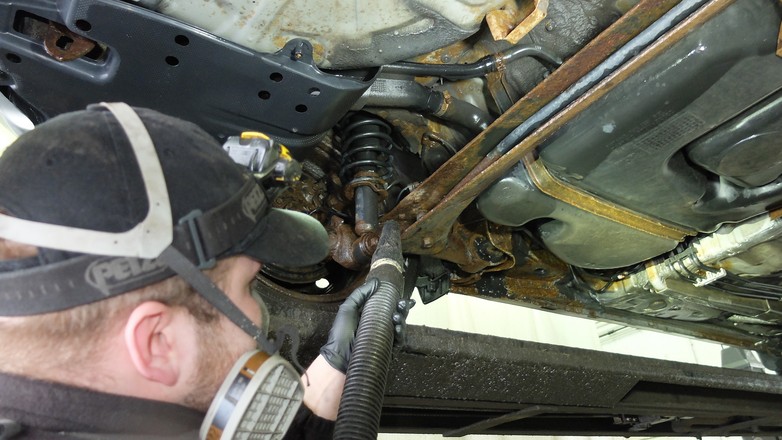 Odsalanie podwozia po zimie