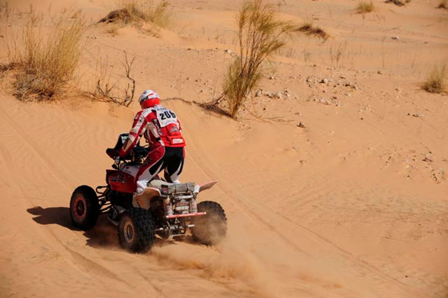 Rajd Tunezji 2010: Rafał Sonik – pierwszy quadowiec wśród motocyklistów (4. etap)