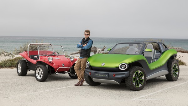 Volkswagen ID. Buggy i Meyers Manx - Samochód Błażeja