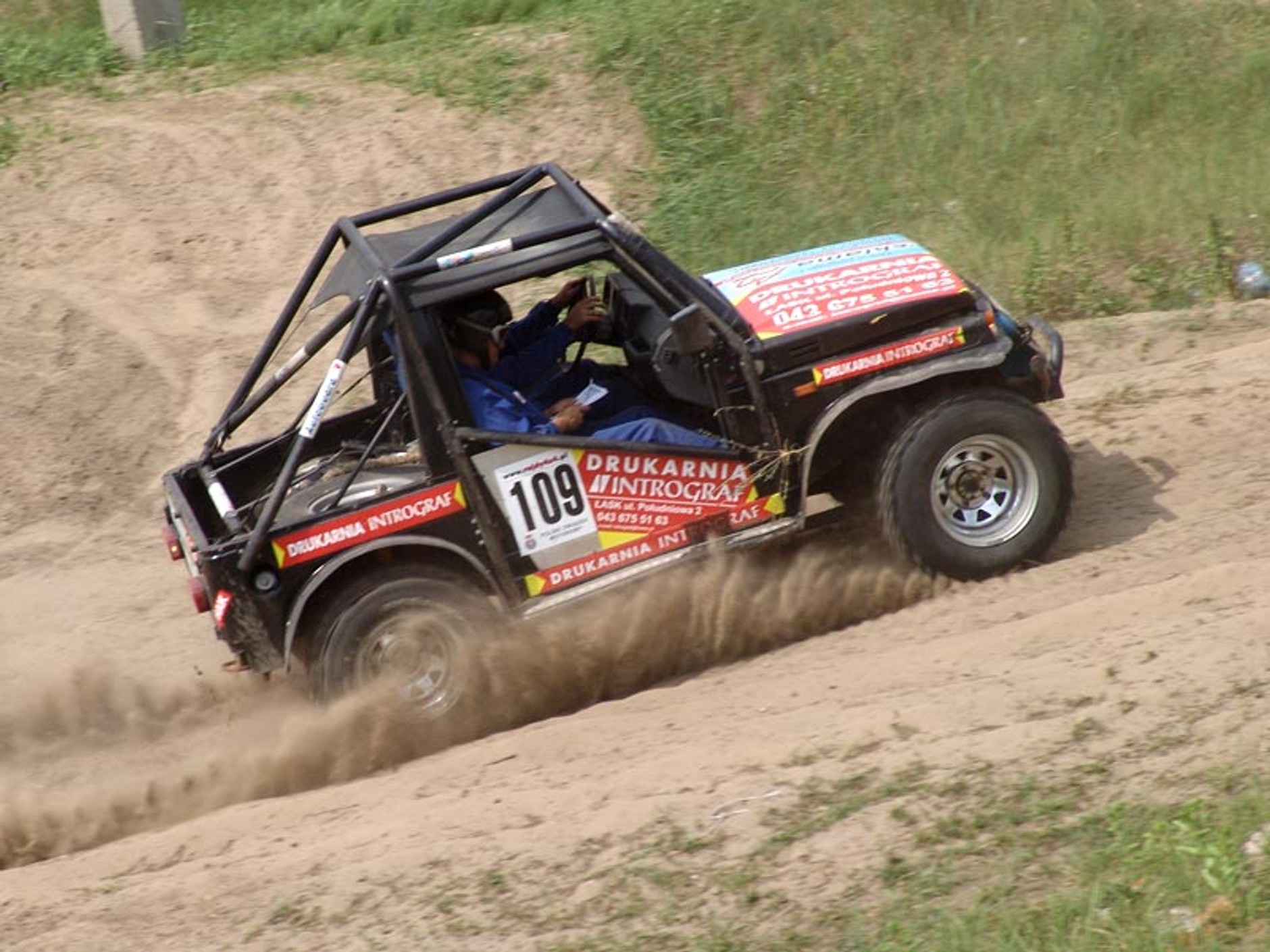 Polskie Safari 2007: w upale i piasku (fotogaleria)