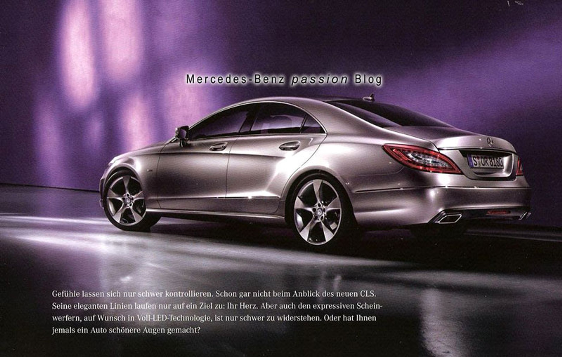 Mercedes-Benz CLS w pełnej okazałości