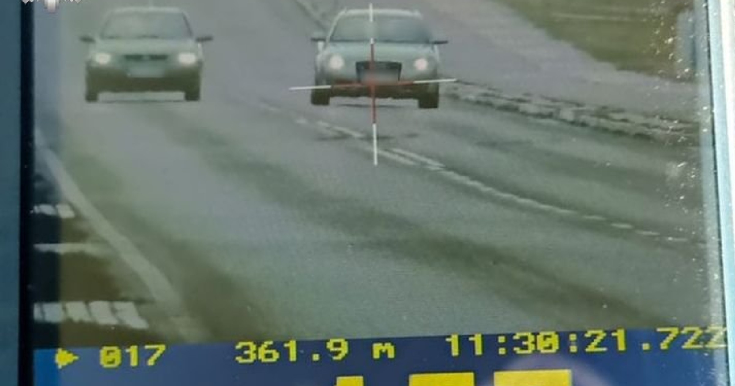 Jechał 157 km na godz