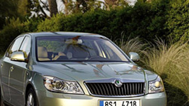 Paryż 2008: Škoda Octavia po liftingu już odkryta (fotogaleria)