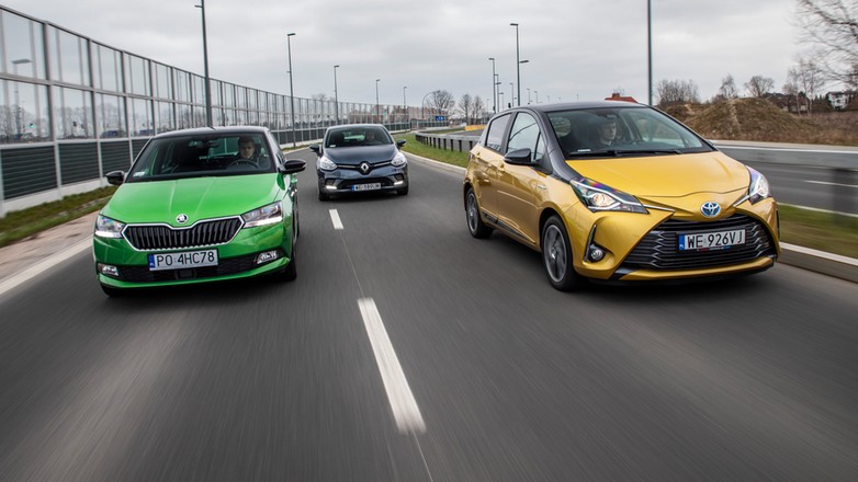 Hity sprzedaży segmentu B: Fabia, Yaris, Clio
