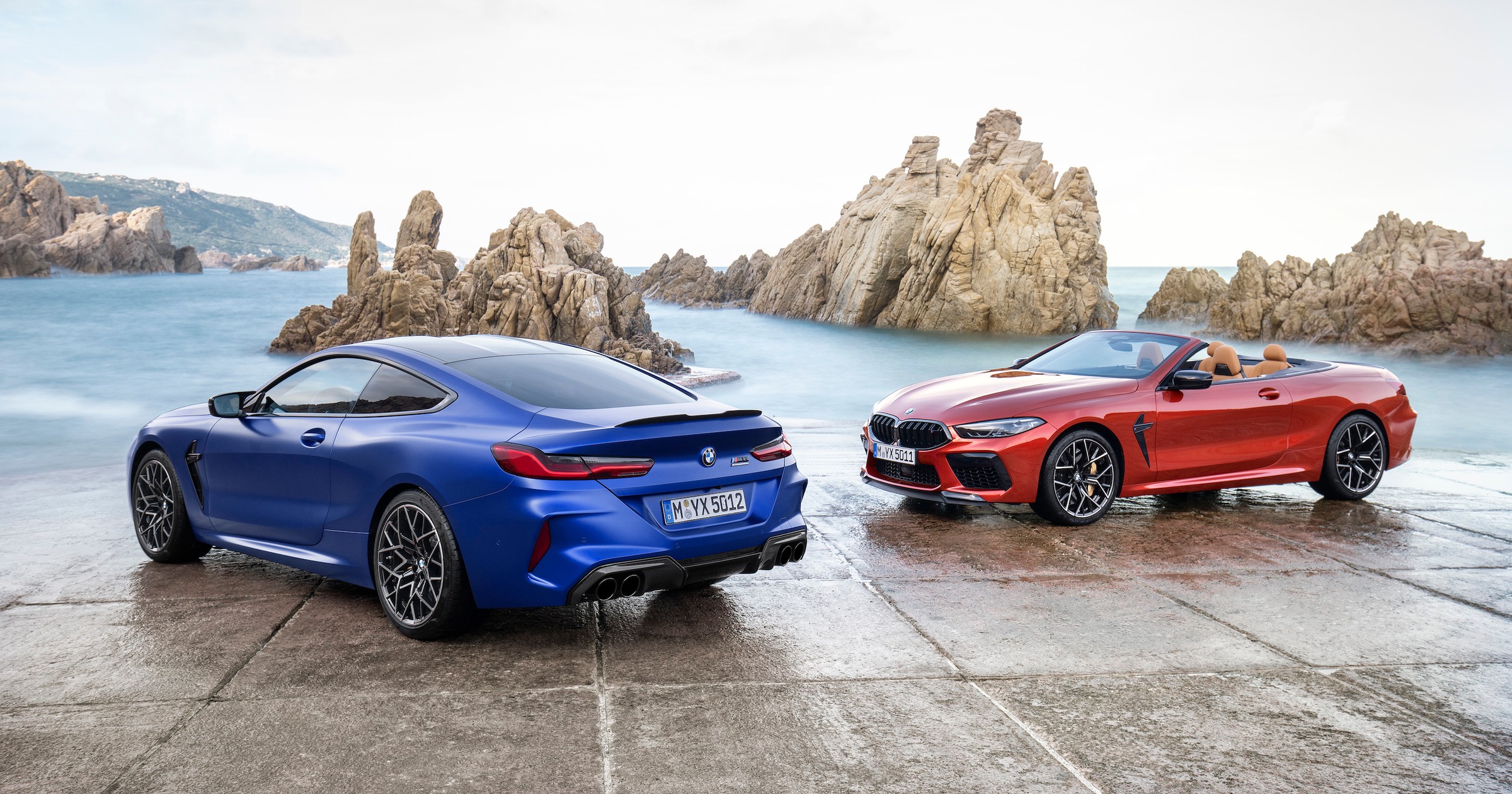 BMW M8 Coupé i BMW M8 Cabrio