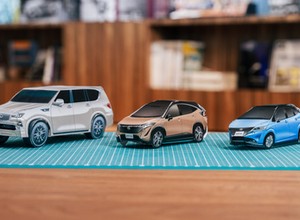 Nissan zaprezentował papierowe modele swoich aut. Ich składanie to ciekawy pomysł na spędzenie czasu z bliskimi