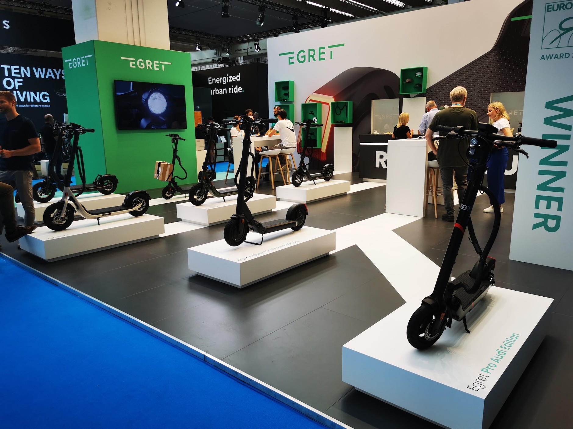 Targi Eurobike 2023 we Frankfurcie: hulajnogi – na targach wcale nie było ich dużo