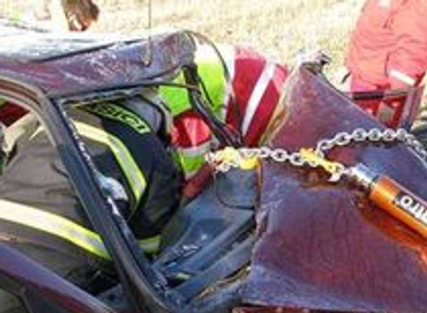 Frydek-Mistek R48: zderzenie 9 aut, poważnie ranni Polacy (wideo)