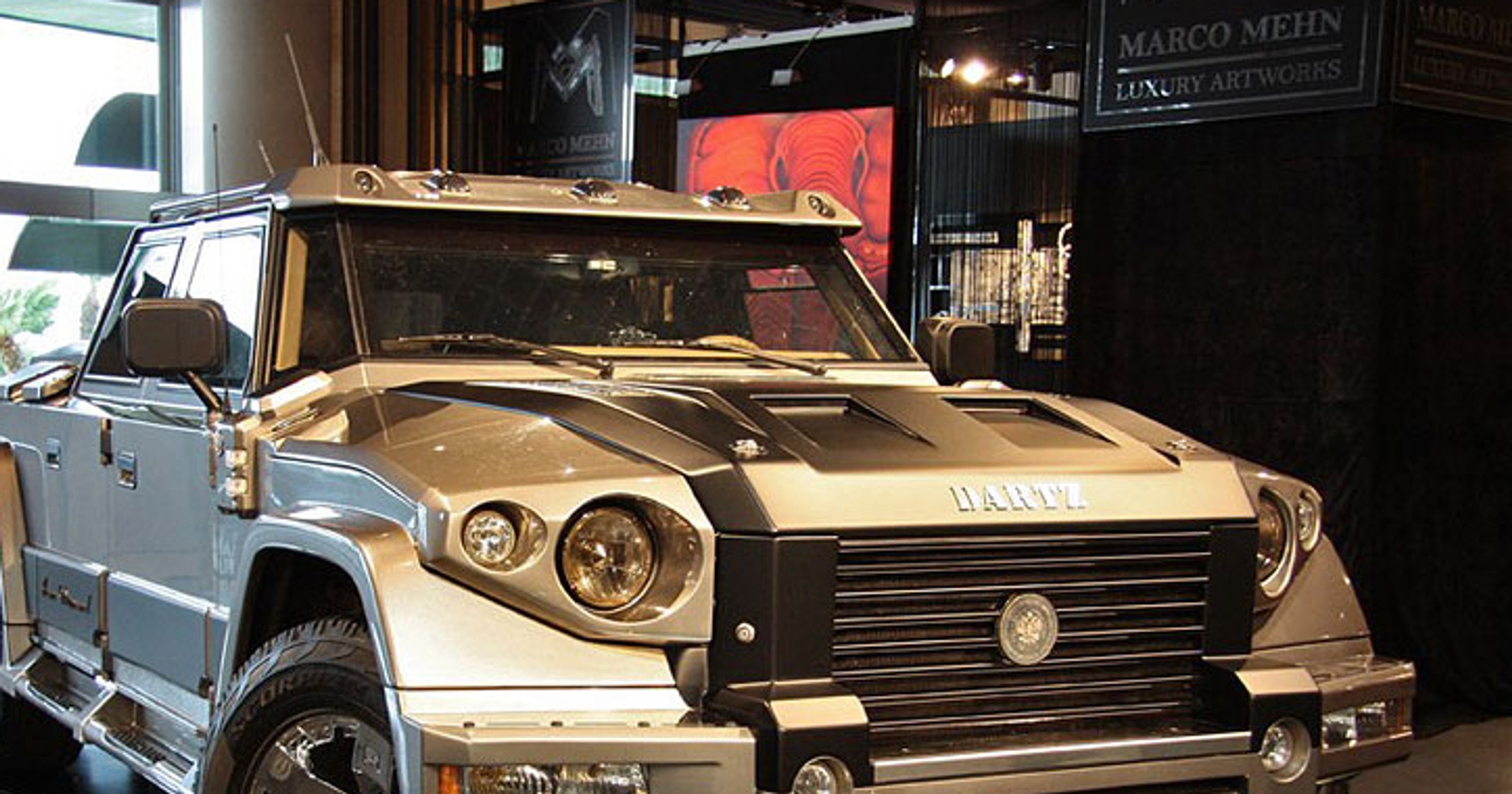 Rosyjski Hummer zaprojektowany przez kobiety 