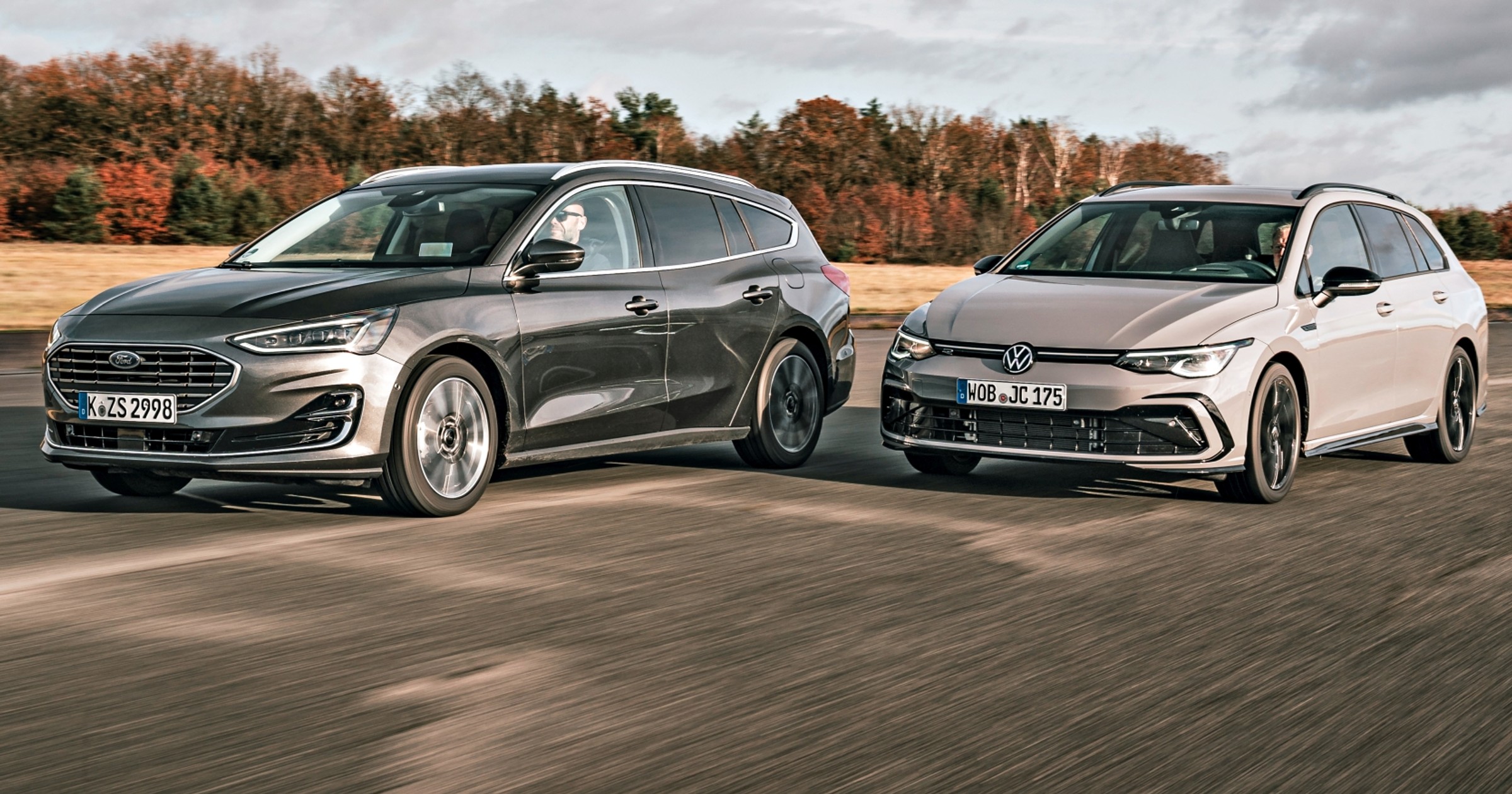 Ford Focus Turnier kontra Volkswagen Golf Variant
