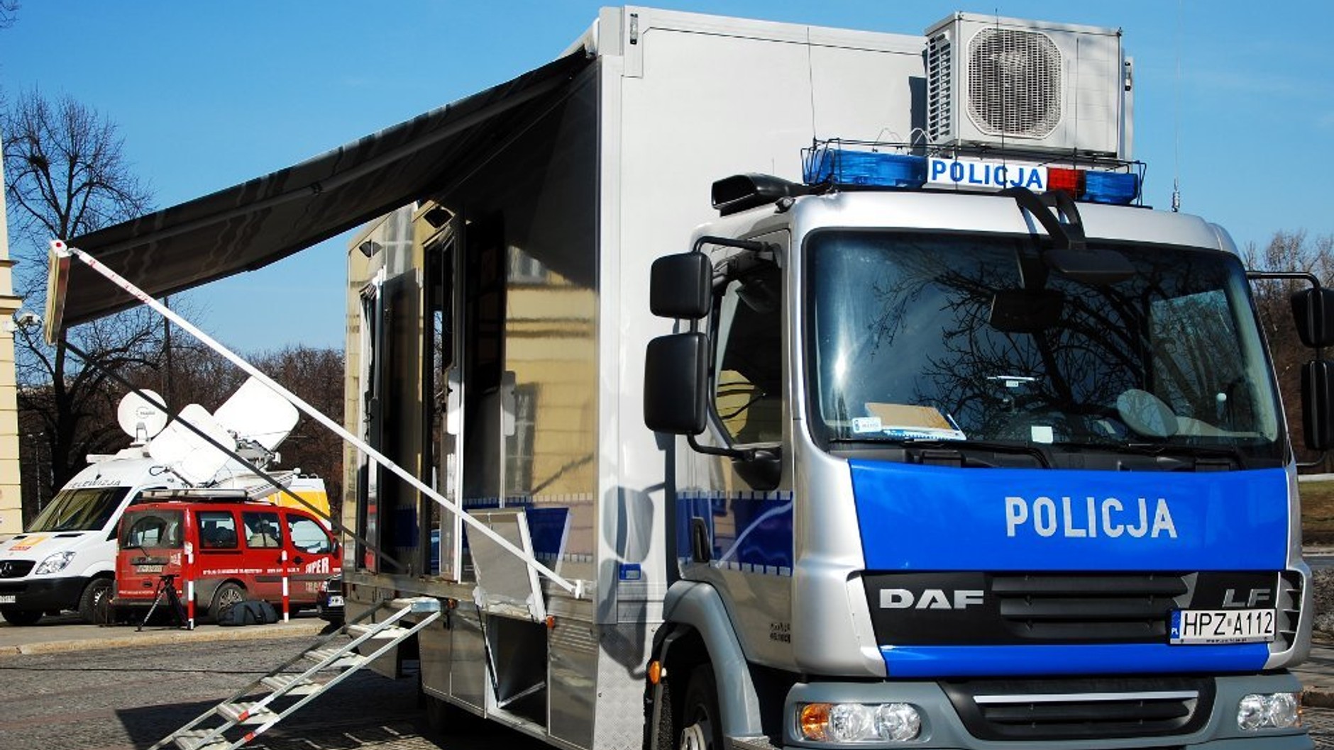 Mobilny posterunek policji