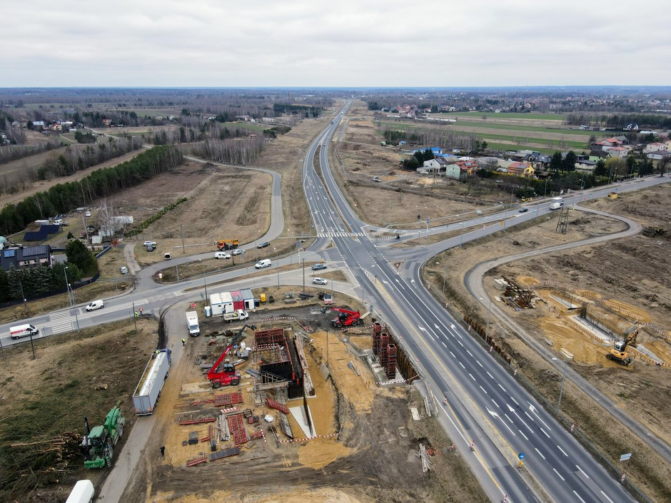 S19 między Lubartowem i Lublinem