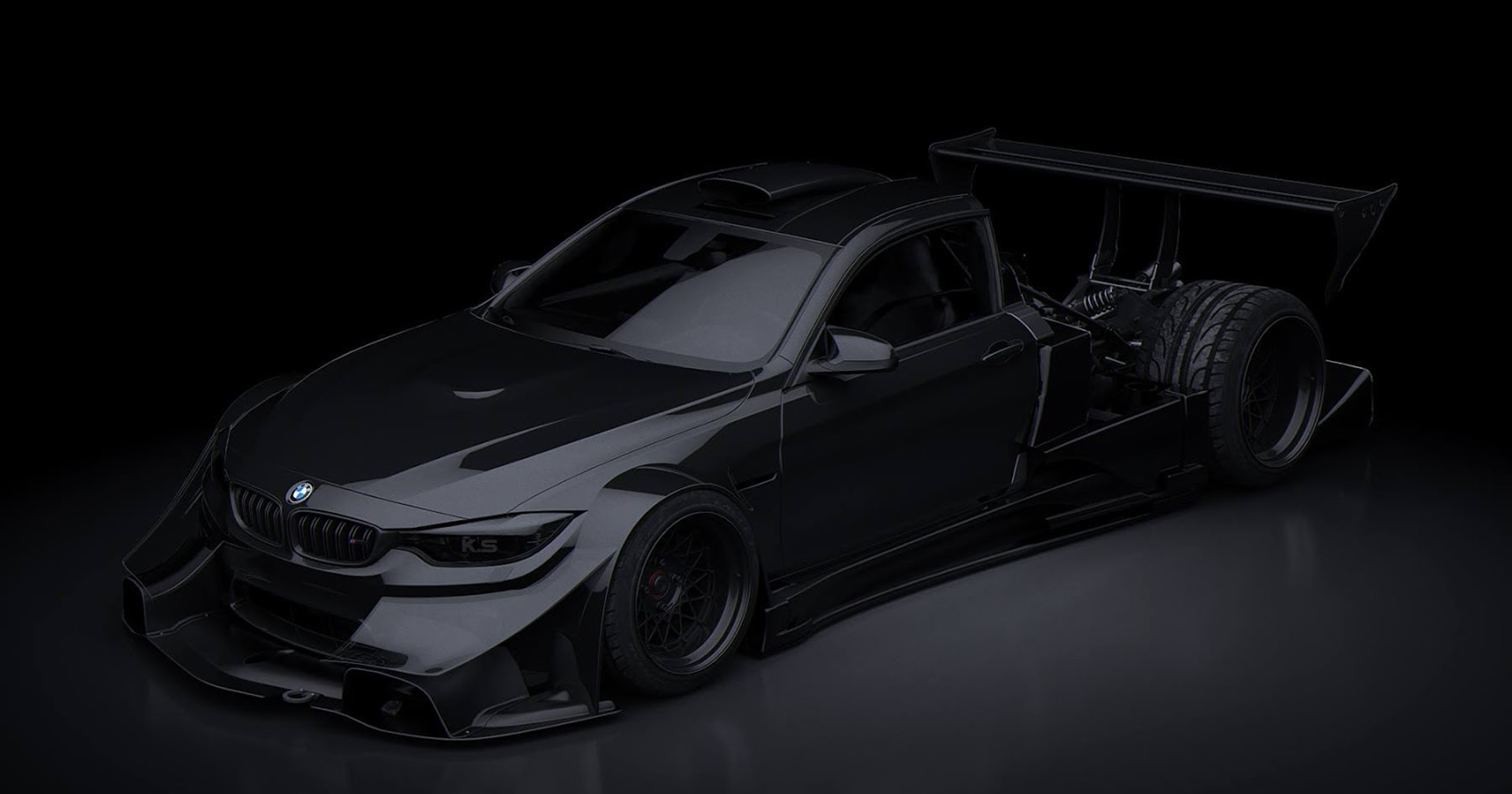 BMW M4 w stylu Pagani Zonda R