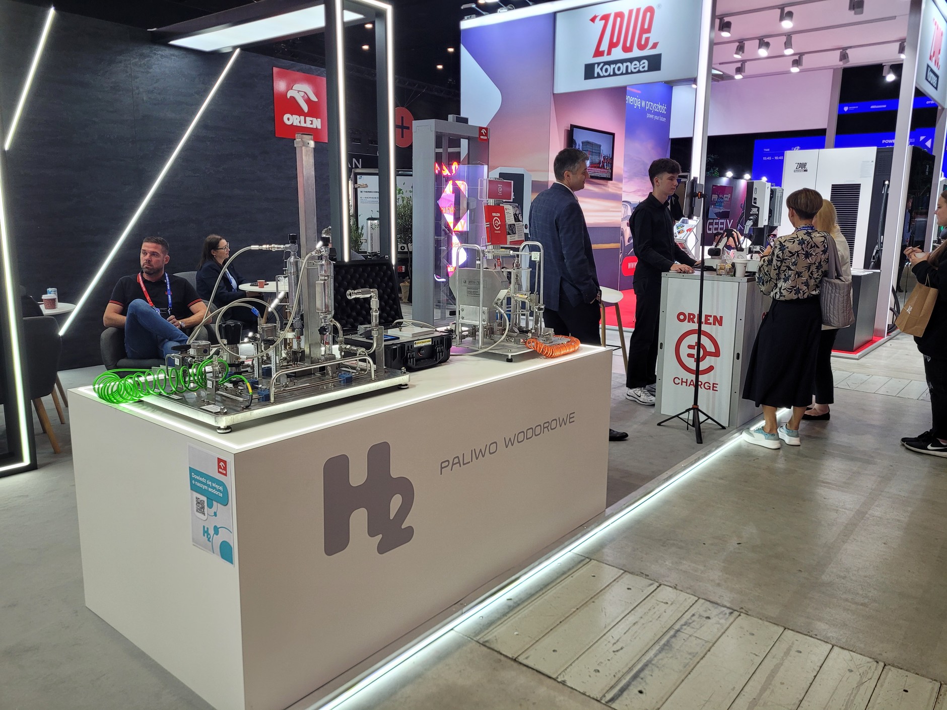 Orlen nadal rozwija sieć ładowania wodoru