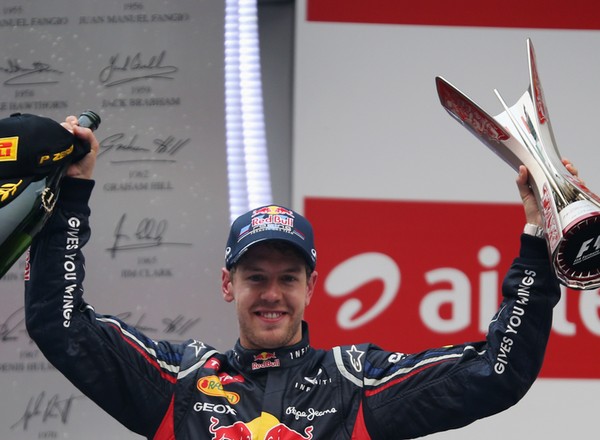 Vettel triumfuje w Grand Prix Indii 2012