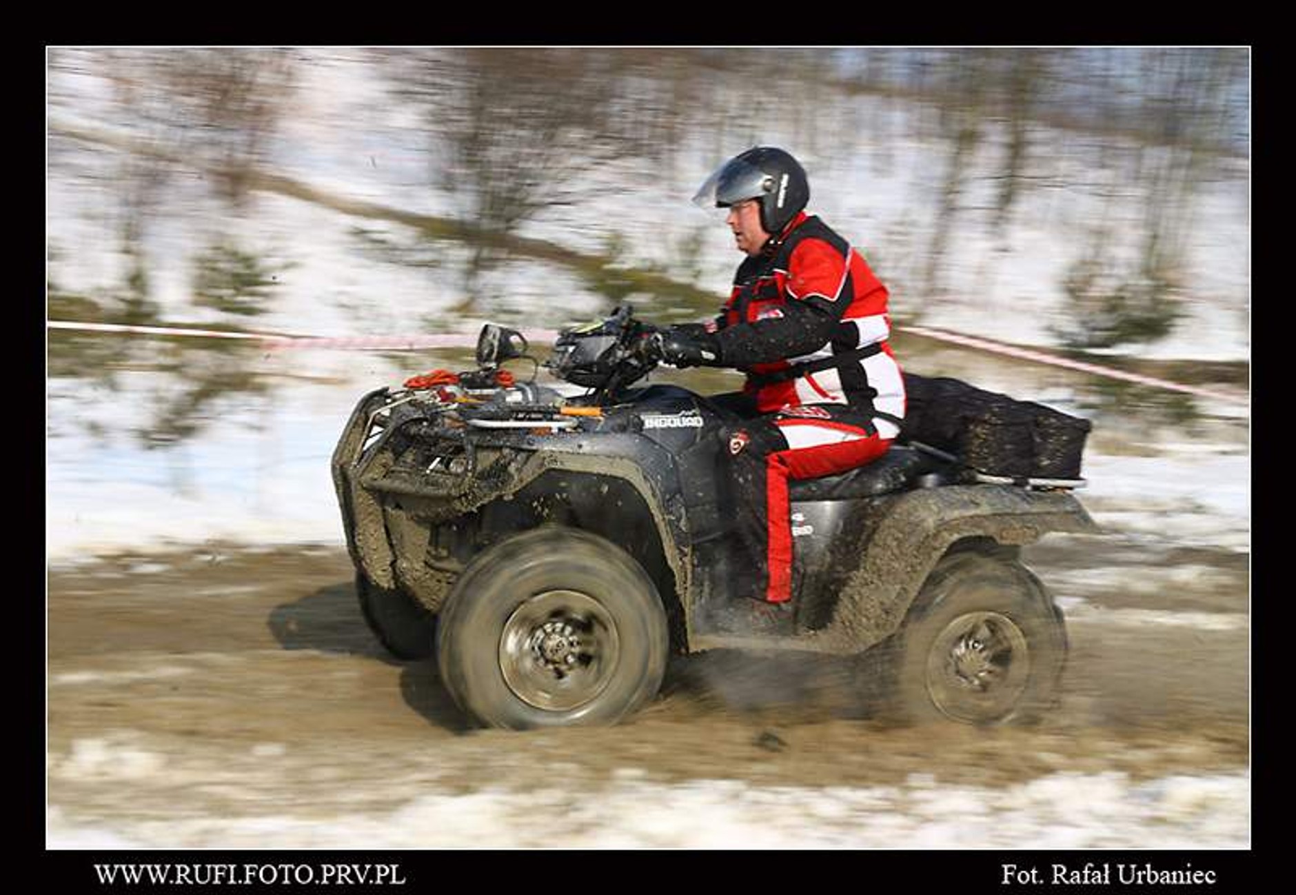 III Zimowa Integracja 4x4 Kryspinów 2009 - motocykle i quady (fotogaleria 1.)