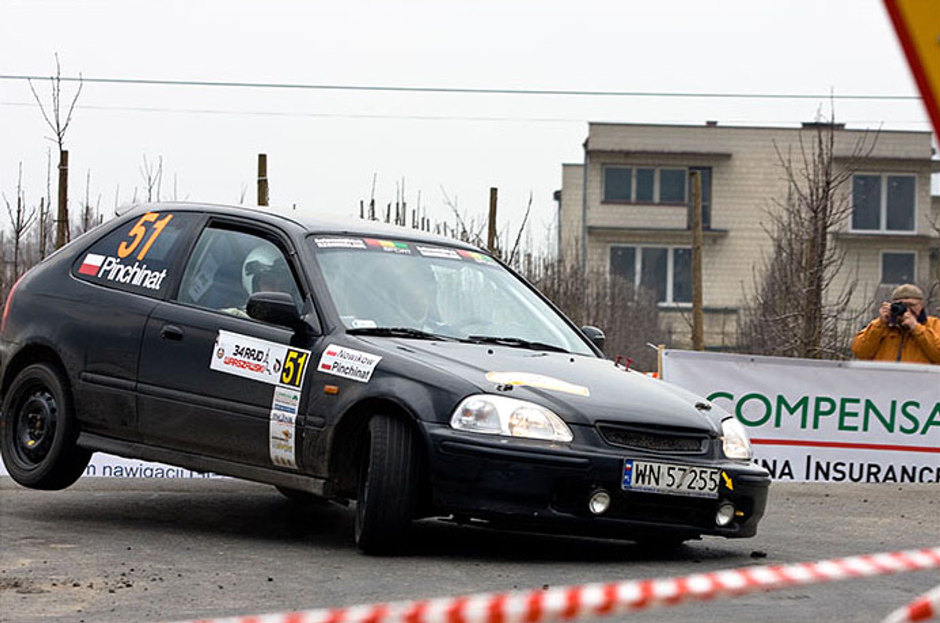 Rajd Warszawski 2008: Piotr Jędrusiński i Tomasz Maciuszek najszybsi (fotogaleria)