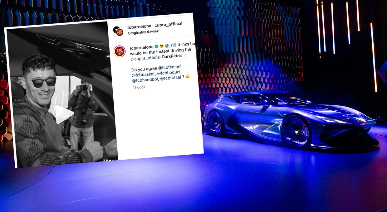Robert Lewandowski w Cuprze DarkRebel. Trudno było do niej wsiąść
