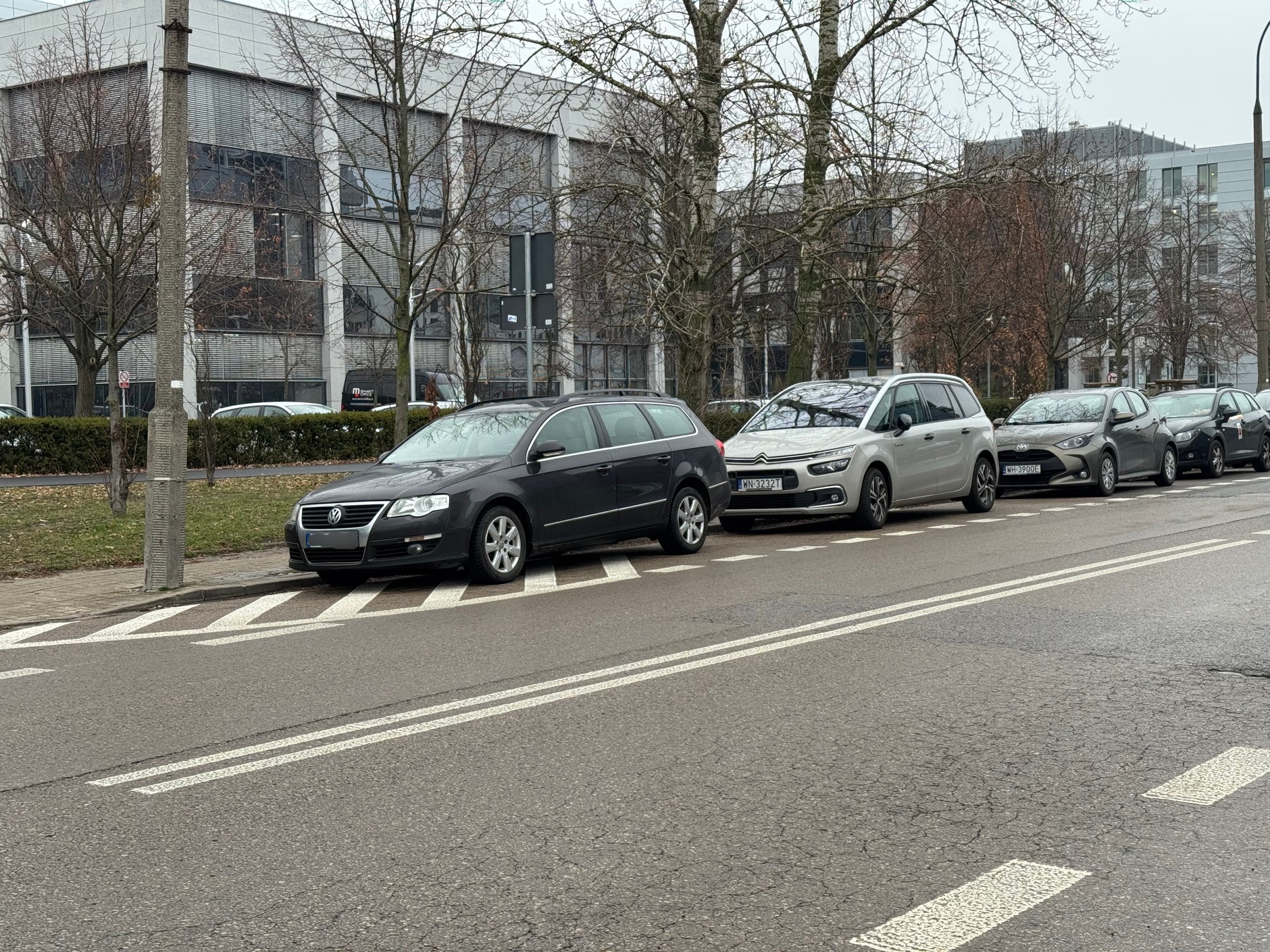 Parkowanie na polu wyłączonym z ruchu