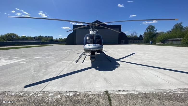 Policyjny śmigłowiec Bell-407GXi