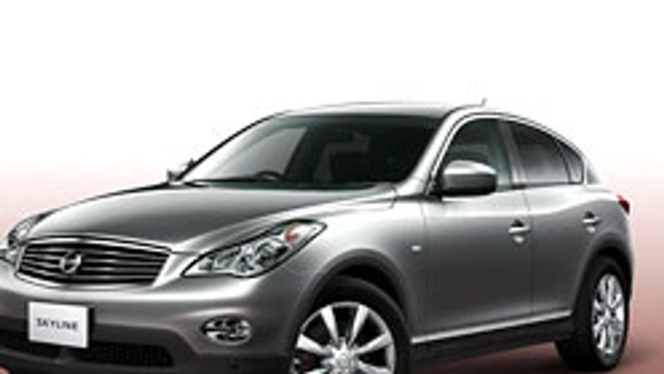 Nissan Skyline Crossover: Infiniti EX37 także na rynek japoński