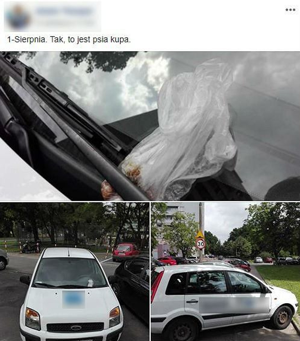 Kara za złe parkowanie