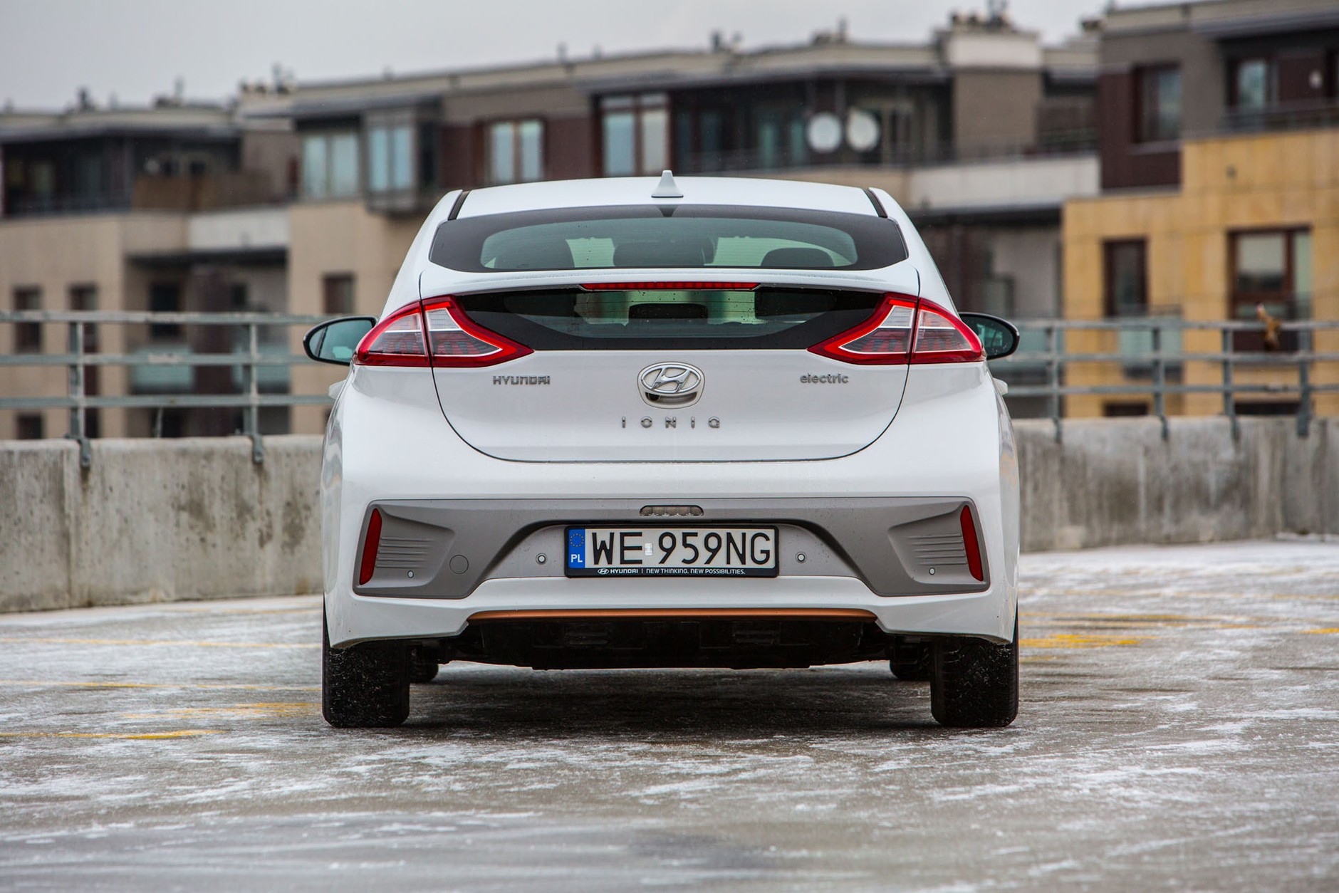 Hyundai Ioniq Electric - elektryk na mrozie