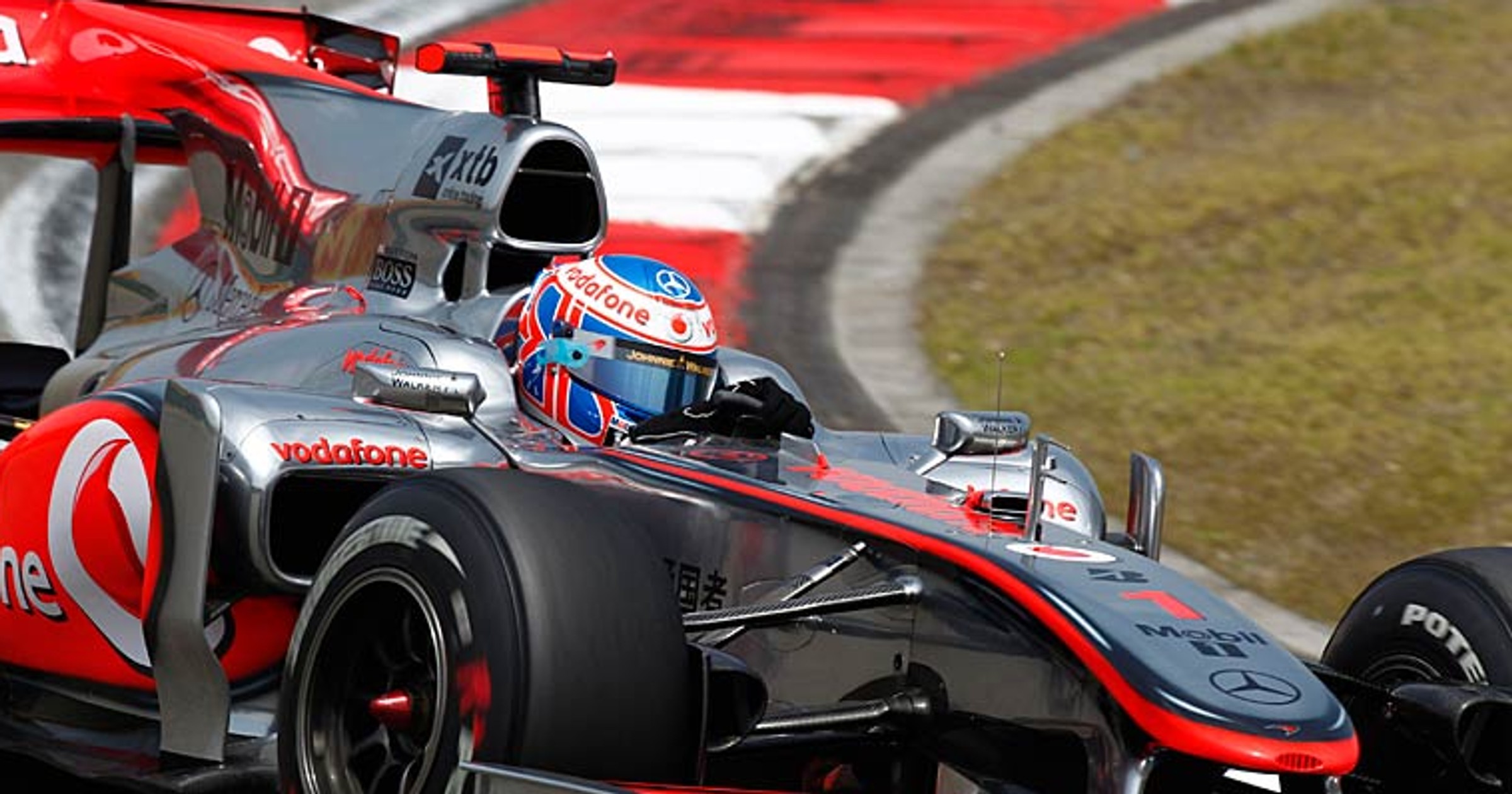 Grand Prix Turcji 2010: najszybciej Button, Kubica 8. (2. trening, wyniki)