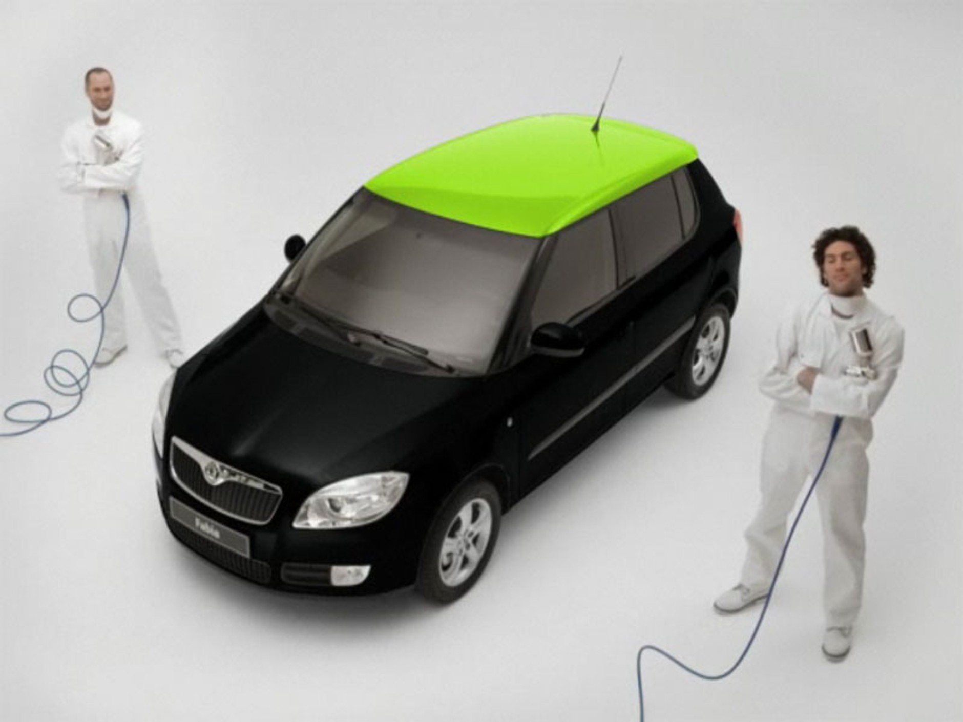 Škoda: Fabia do pomalowania