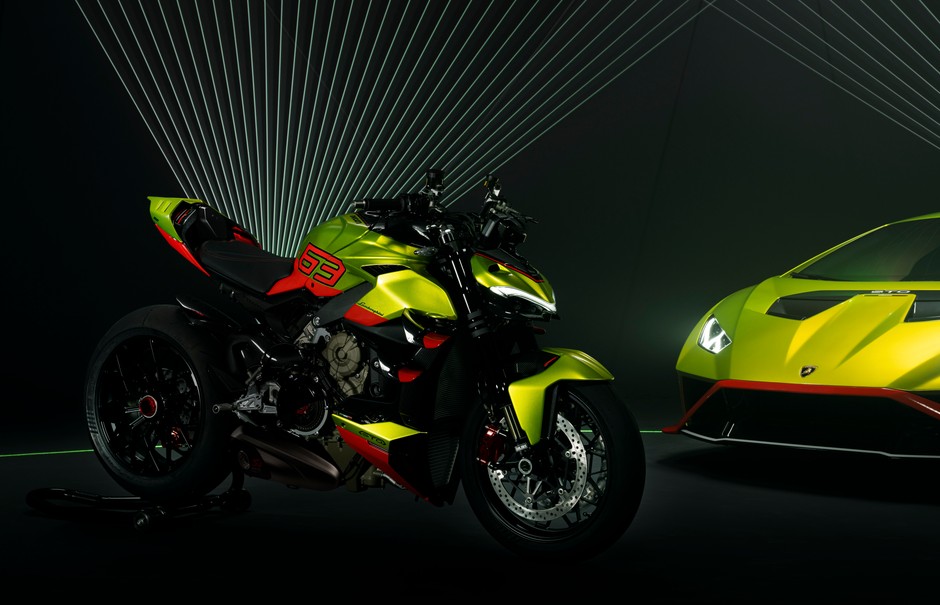 Limitowane Ducati Streetfighter V4 Lamborghini