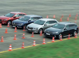 Pożeracze kilometrów - Kia Optima, Mazda 6, Renault Talisman i Skoda Superb