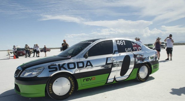 Škoda Octavia RS z rekordem prędkości