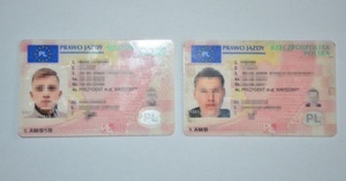 Fałszywe prawo jazdy