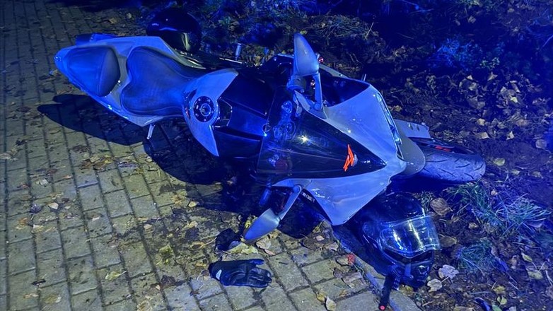 Uciekał motocyklem, policjanci musieli obezwładnić 28-latka
