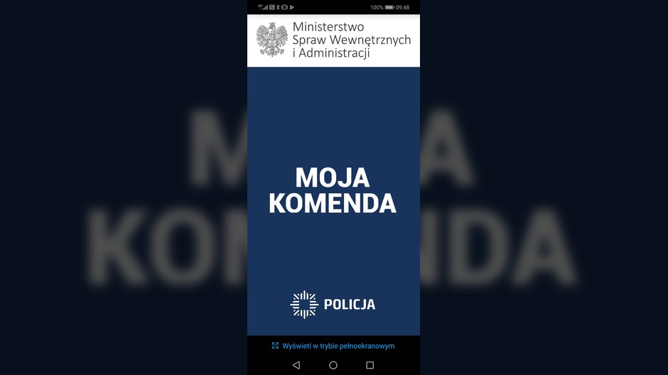Moja komenda: aplikacja na smartfony