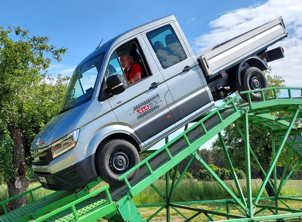 Dostawczakiem w terenie. Jeździłem MAN-em TGE 4x4