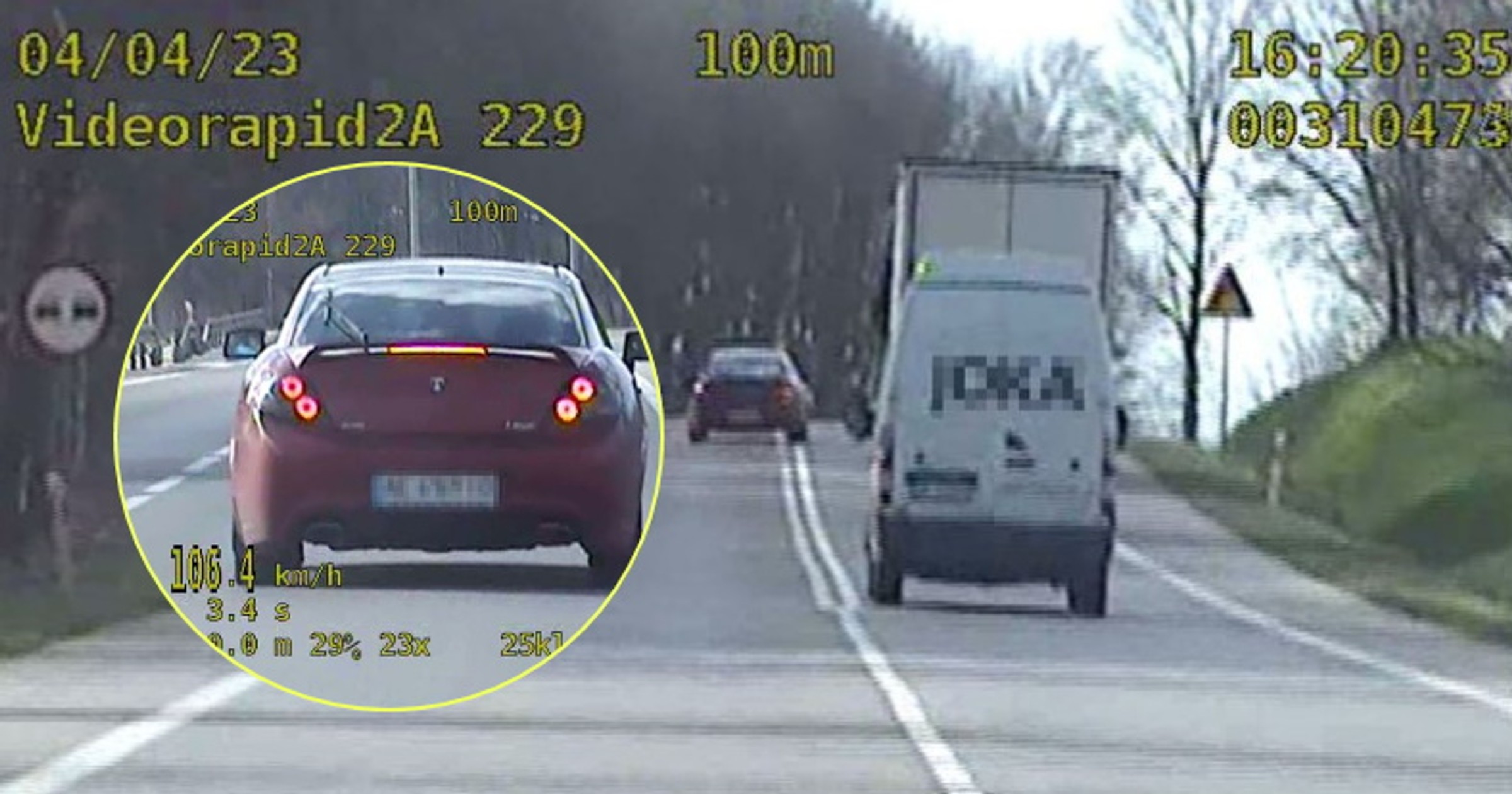W minutę przekroczył limit punktów karnych. Dziwne tłumaczenia kierowcy