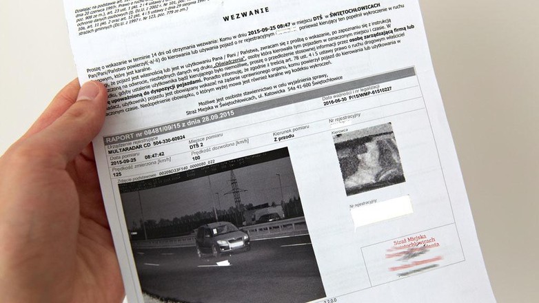 Co z zeszłorocznymi zdjęciami z gminnych fotoradarów?