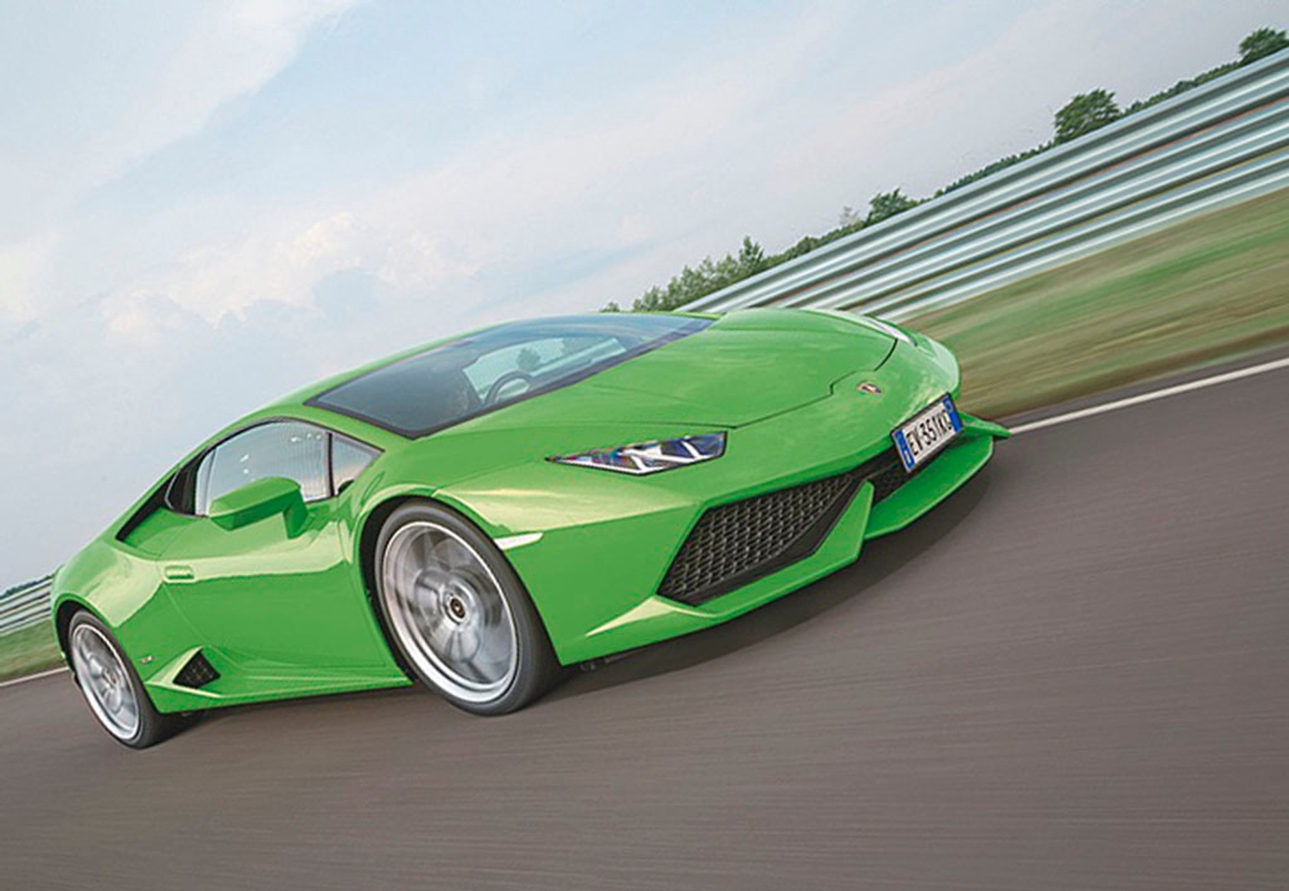 Lamborghini Huracan - Adrenalina i prędkość są zielone