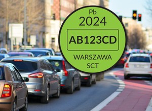 W Warszawie startuje Strefa Czystego Transportu. Które samochody potrzebują naklejki?