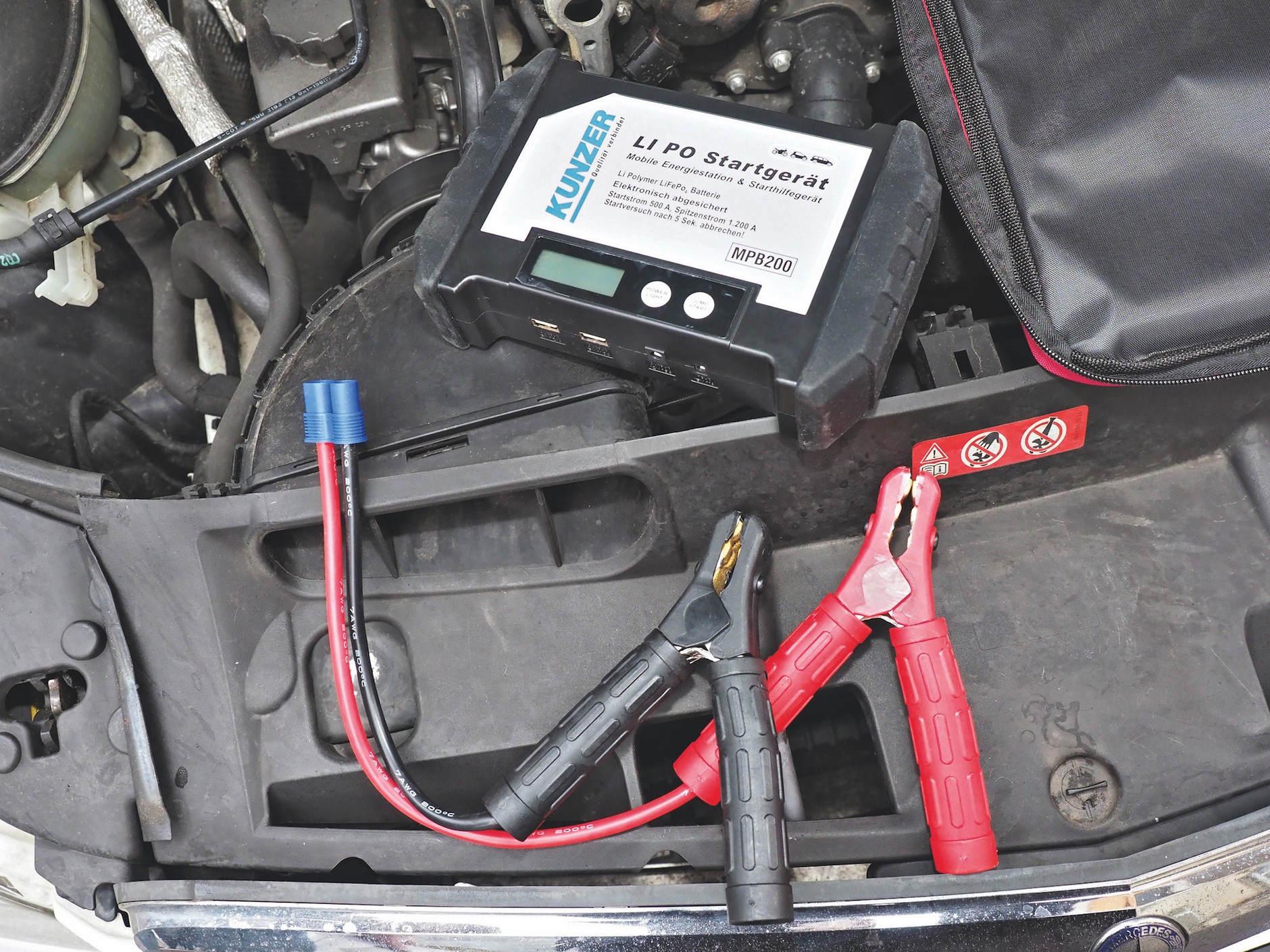 Odpalanie za pomocą boostera – krok po kroku