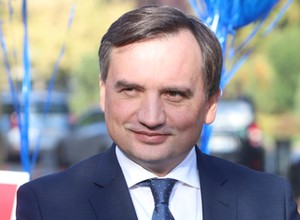 Kolizja z udziałem samochodu SOP. W środku był Zbigniew Ziobro