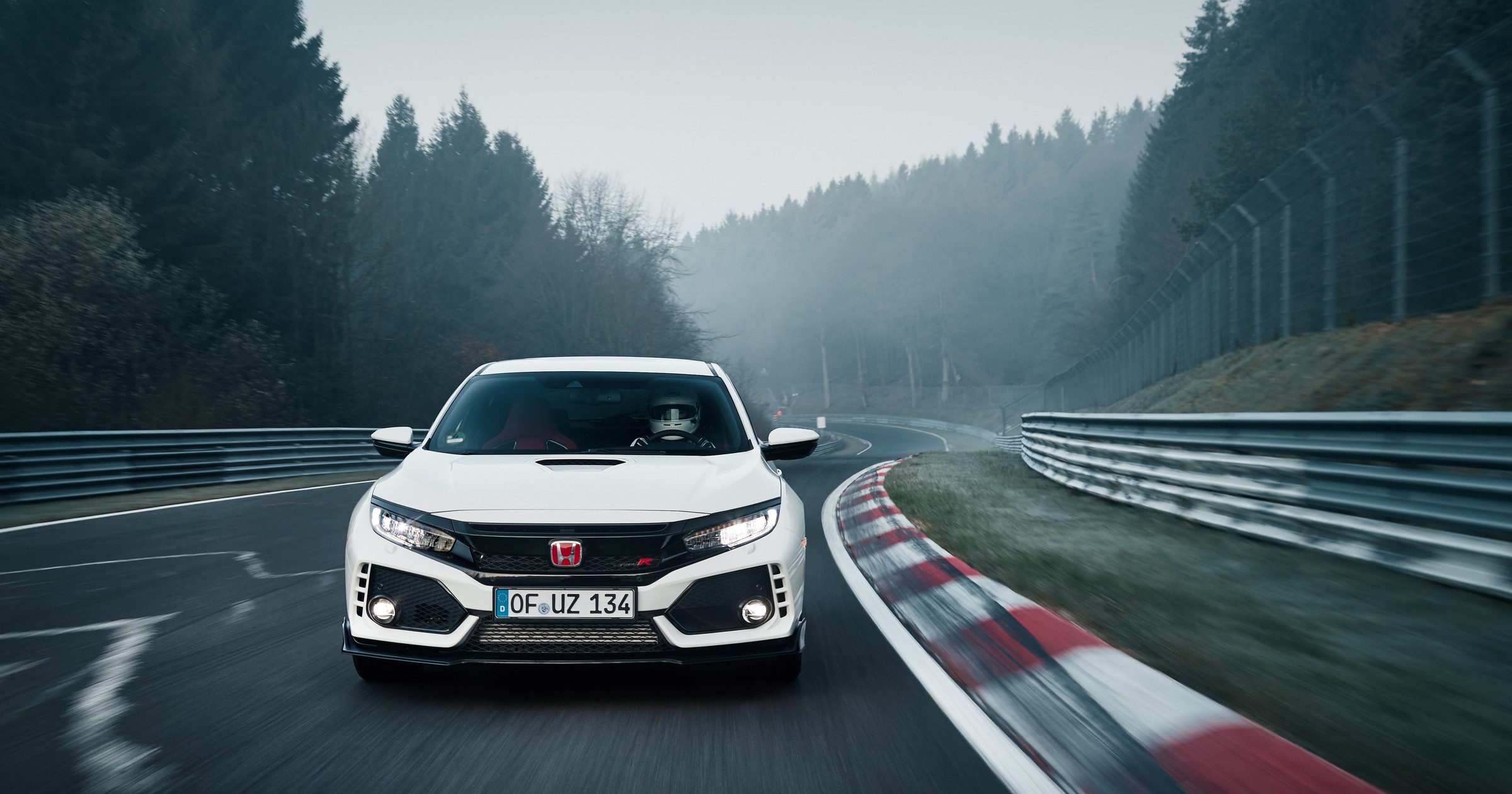 Honda Civic Type R z nowym rekordem na Nordschleife