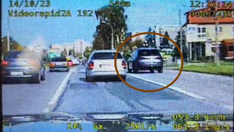 68-latek "zarobił" 23 punkty karne. Wystarczył jeden manewr