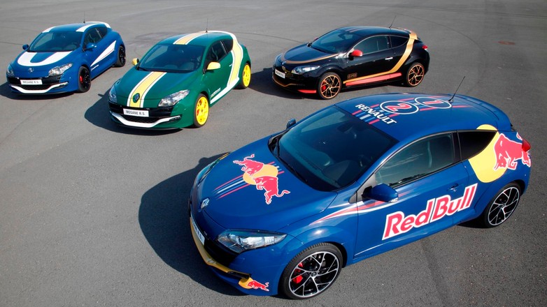 Renault Megane R.S. w barwach F1