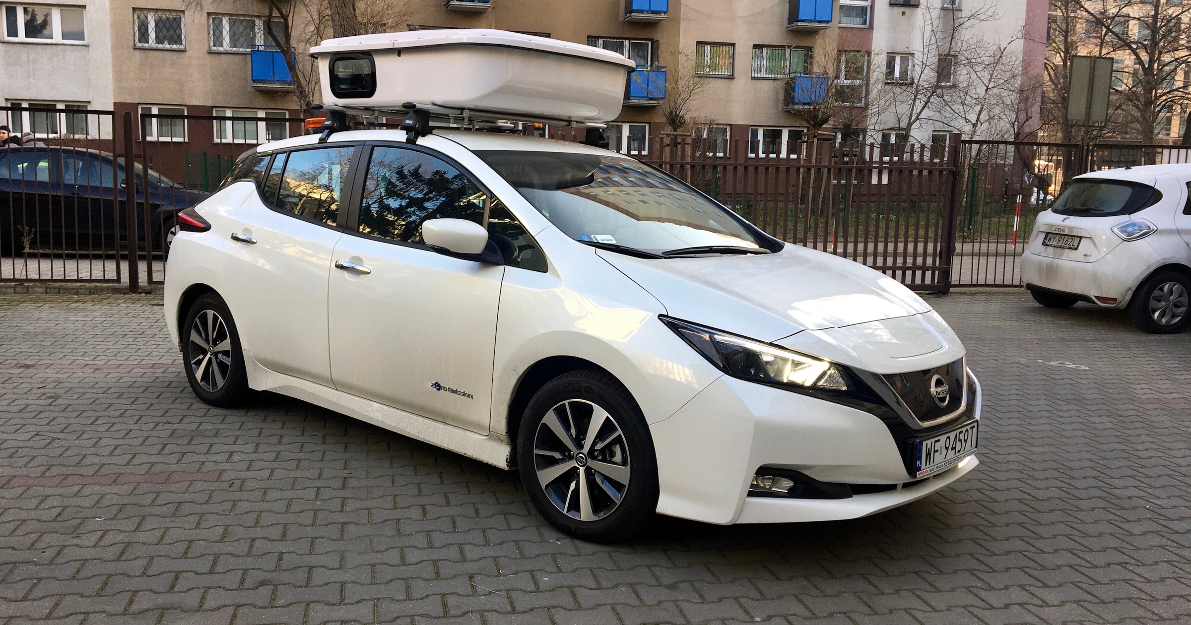 Samochód do automatycznej kontroli opłat parkingowych