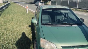 85-latek jechał pod prąd autostradą A1. Zamierzał dojechać w ten sposób z Gliwic do Pyrzowic