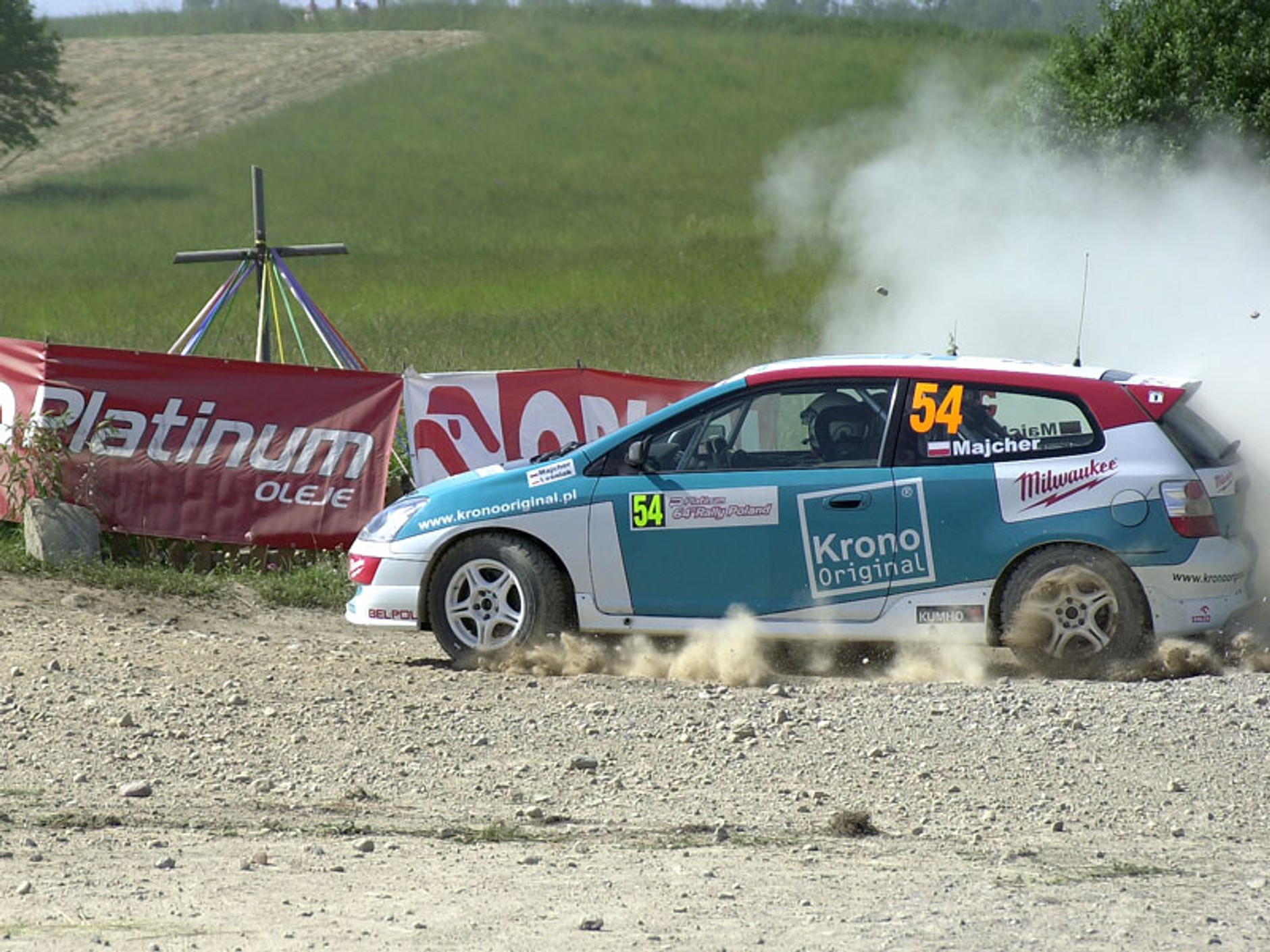 Rajd Polski 2007: wypadek Dudy, kurz i emocje (fotogaleria)